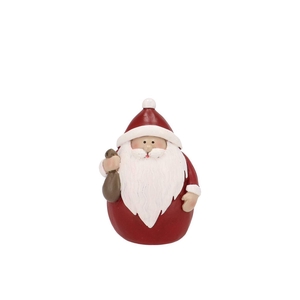 Belly Jolly Red Xmas Santa 7x5x10cm
