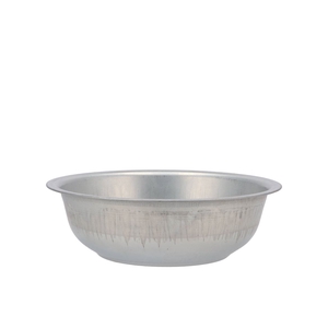 Zinc Bowl Natural 28x9cm