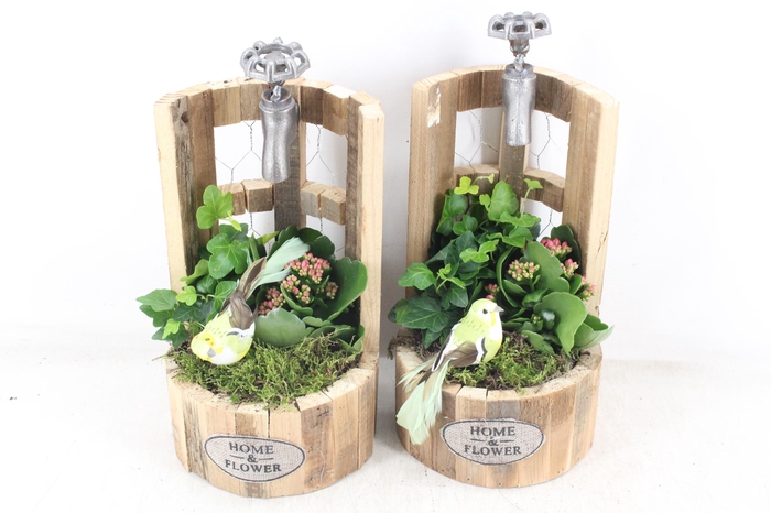 <h4>arr2 TD - Houten waterput - roze</h4>