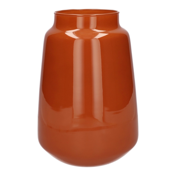 <h4>Vase Rosie d10.4\\17xh24.2 brown\\terra milky</h4>