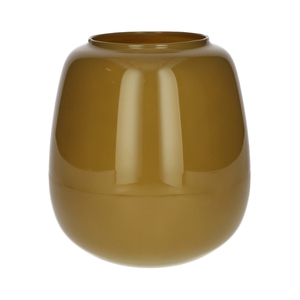 DF02-666006900 - Vase Amelie d10.4/18.2xh20 moss green milky