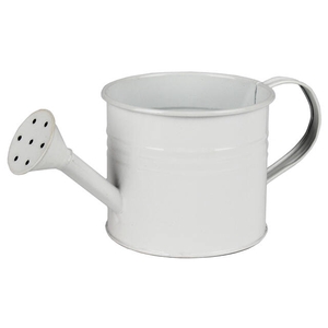 Wateringcan zinc ES9xH8cm white