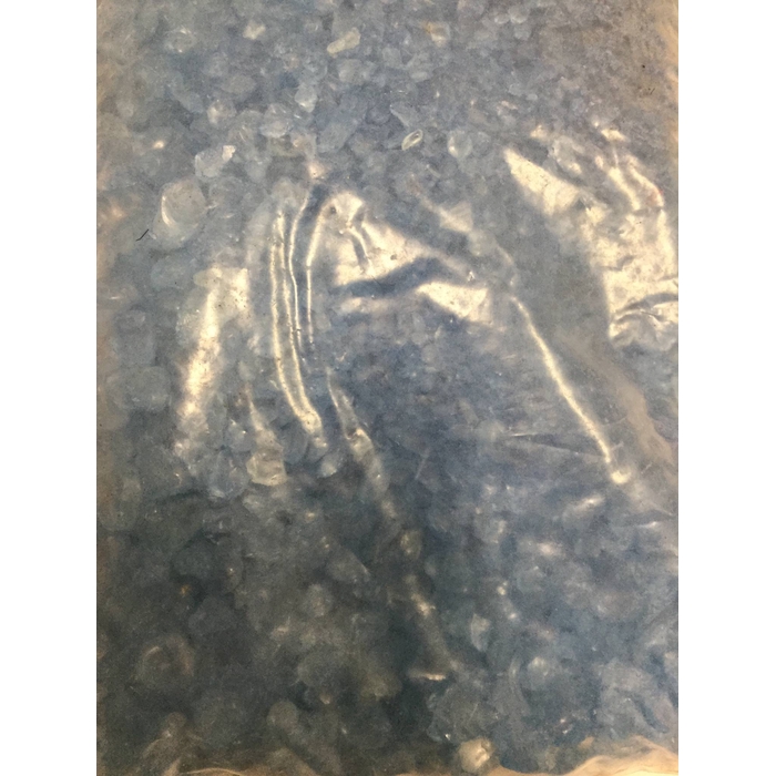 <h4>GLAS STUKJES EISBLAUW 1KG</h4>