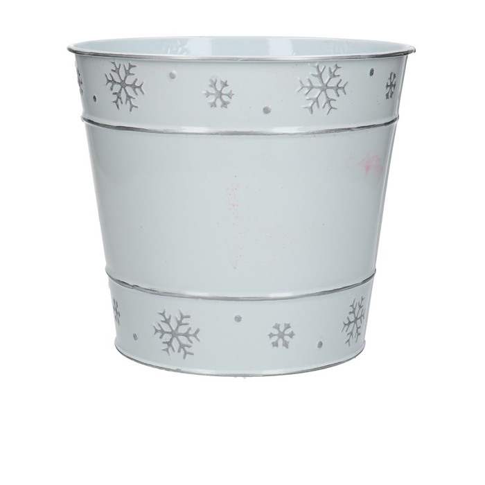 Zinc Snowflake d18*16cm