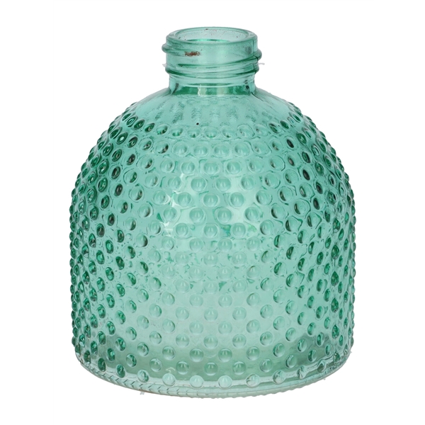 <h4>Bottle Caro14 d7.8xh9 turquoise transparent</h4>