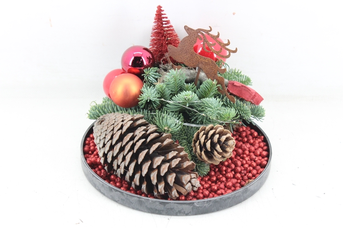 <h4>arr5 Kerst MB - Kunststof schaal x2 red</h4>