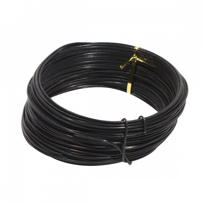 ALUMINIUM WIRE EMB 2MM*250GR BLACK