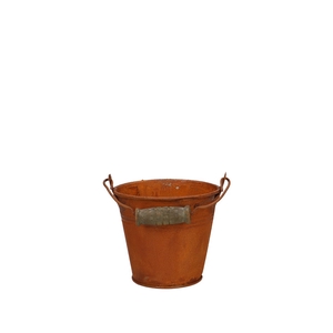 Zinc Rust bucket d09*8cm