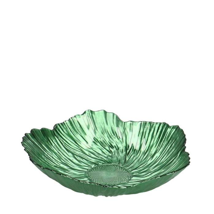 <h4>Glas Schaal Rania d25*7cm</h4>