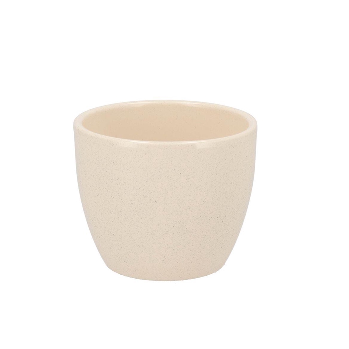 <h4>Ceramic Beige Stone Pot 10cm</h4>