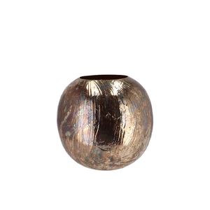 Noah Majestic Gold Vase Flower Ball Iron 11x11x10cm