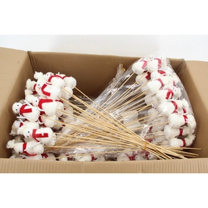 Stick Snowman Xmas White 26384