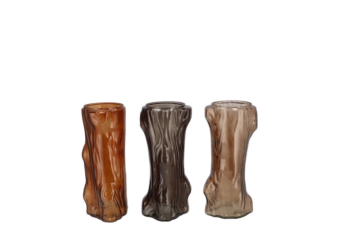 <h4>Roman Woods Brown Mix Tree Vase Ass 8x7x14cm</h4>