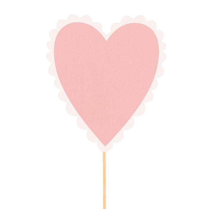 <h4>Valentine 10cm Heart Lacey 8cm</h4>