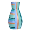DF03-664483200 - Vase Cole4 lines d6/10xh18 green/blue