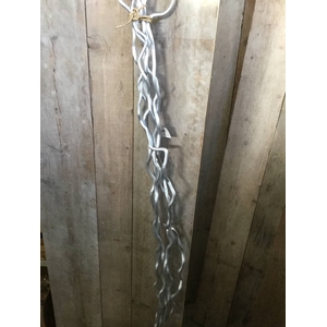 TAK 120CM ZILVER CURLY