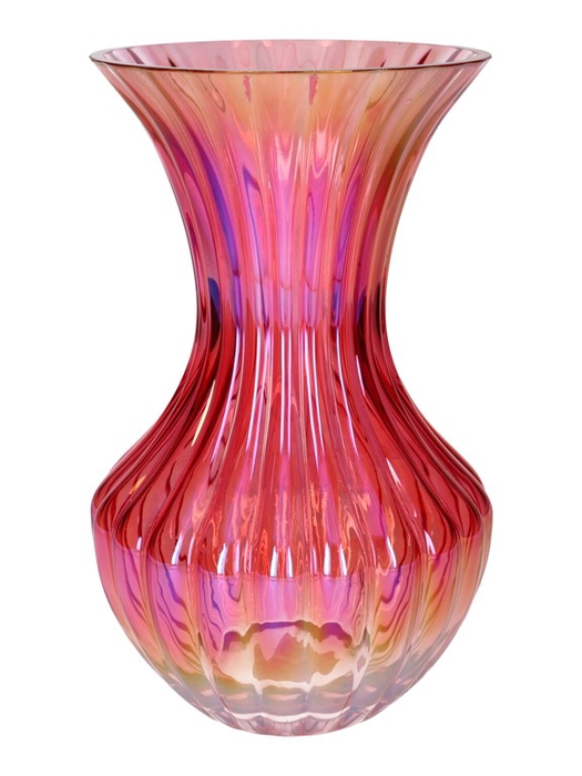 <h4>Vase Zelune d15/16xh25 pink+pearl</h4>
