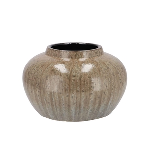 Jade Sand Vase Bol 23x14cm Nm