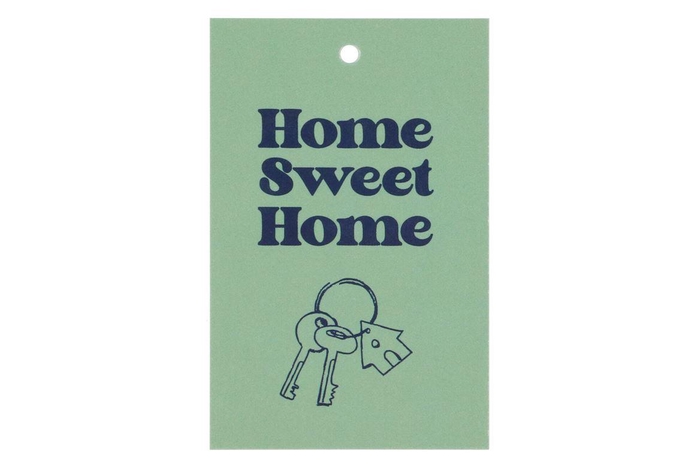 <h4>Gift Bouquet Card Home Sweet Green 6x9cm P/25</h4>