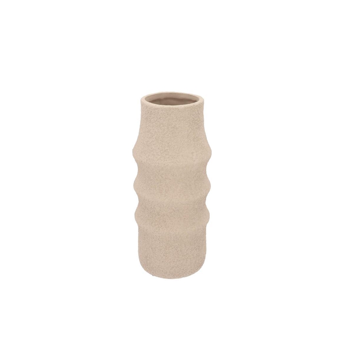 <h4>Cascais Sand Vase 15x15x35cm</h4>