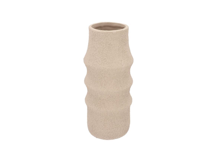 Cascais Sand Vase 15x15x35cm