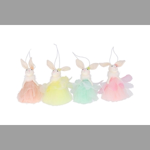 Easter Fun Hanger Pastel Bunny Ballet Ass 8x15cm