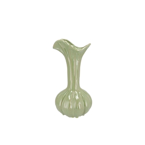Mia Pistache Vase Garlic 16x16x33cm Nm