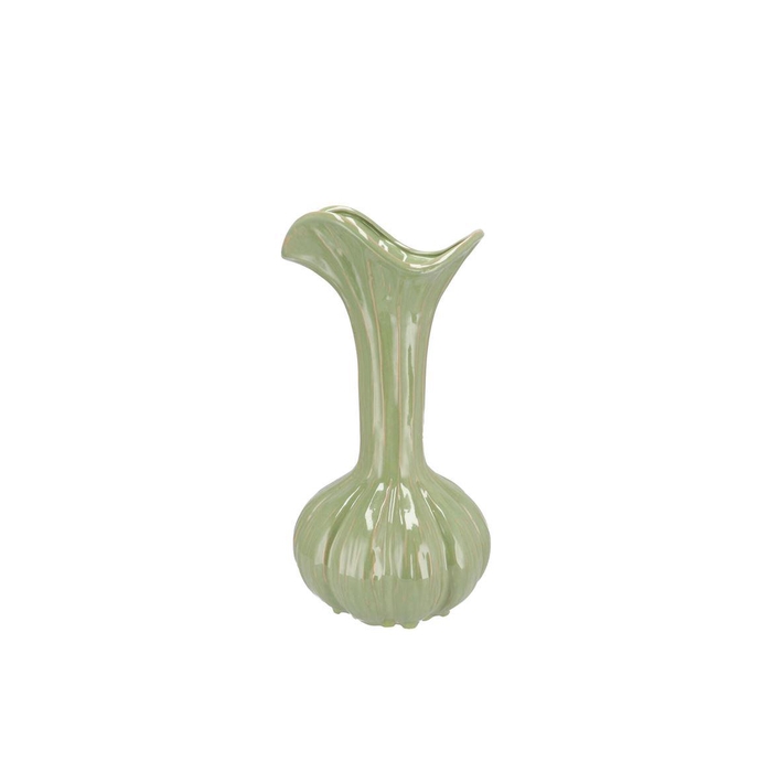 <h4>Mia Pistache Vase Garlic 16x16x33cm Nm</h4>