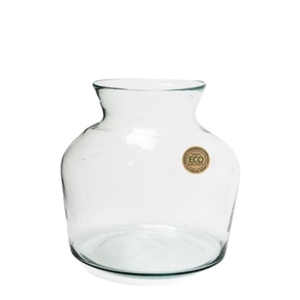 Glas Vaas Eco terrarium d24*25cm