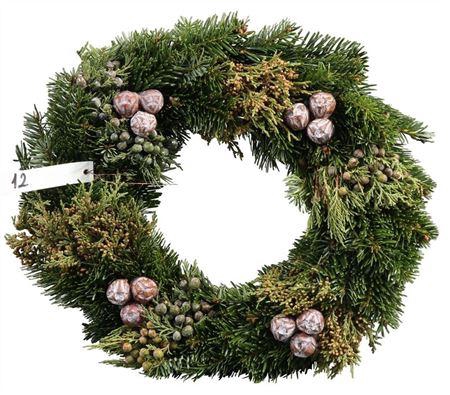 <h4>Krans Nordmann Exclusief Half Geb. 25cm</h4>