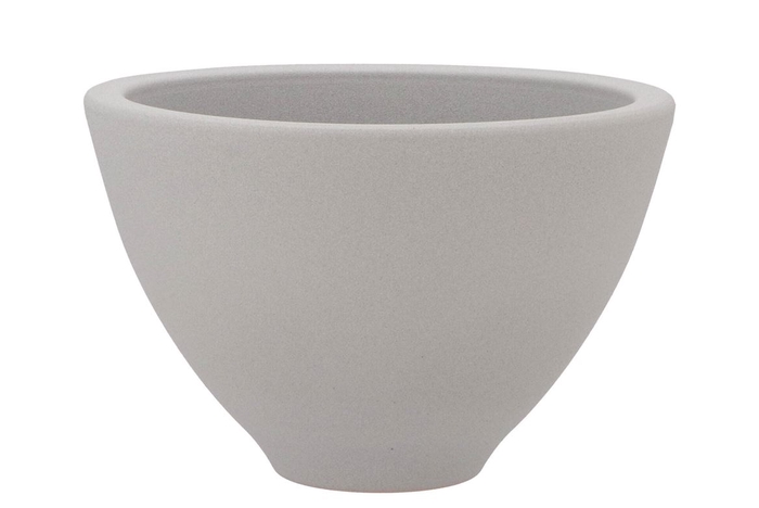 Vinci Matt Grey Bowl 23x15cm