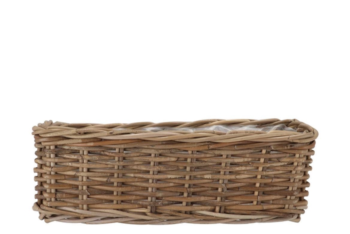 <h4>Rattan Kuboo Pot Balcony 50x15x17cm</h4>