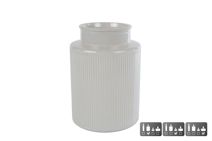 <h4>"Vaas ""Niamh"" L off-white  15x15x</h4>