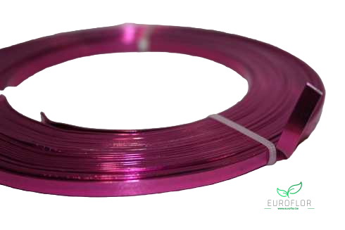 ALUMINIUM WIRE PLAT PINK 10M