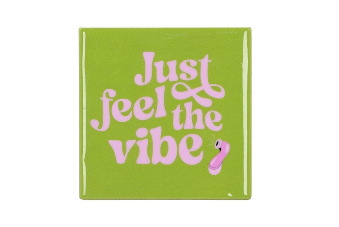 <h4>Tile Just Feel The Vibe Green 10x10x1cm Nm</h4>