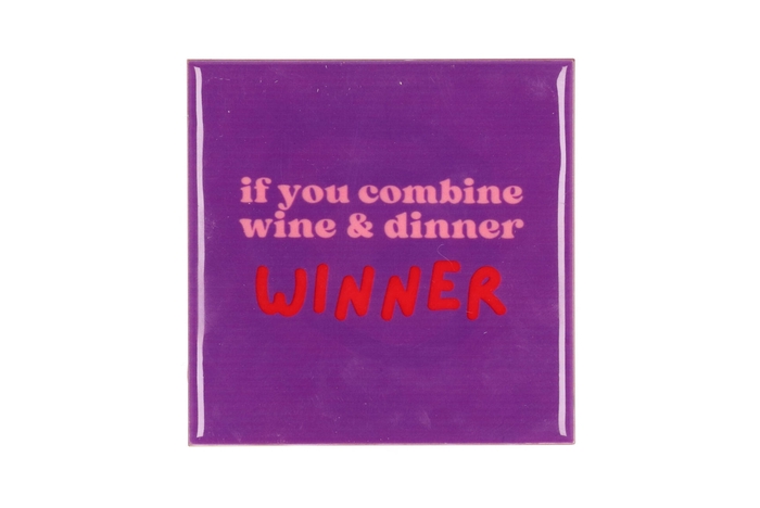 Tile Winner Purple 10x10x1cm Nm