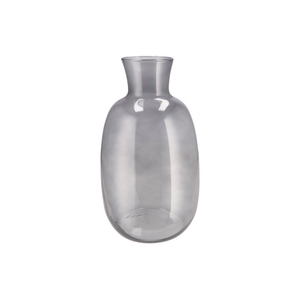 Mira Smoke Glass Bottle Tall 21x21x37cm Nm