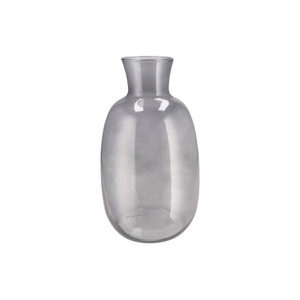 Mira Smoke Glass Bottle Tall 21x21x37cm Nm