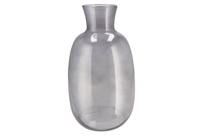 <h4>Mira Smoke Glass Bottle Tall 21x21x37cm Nm</h4>