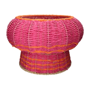 DF07-740241600 - Basket Salero d32/43.5xh28.5 fuchsia/ orange