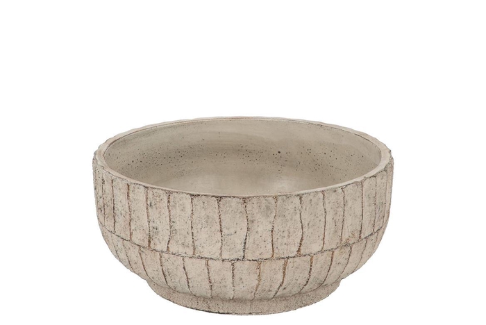 <h4>Nola Grey Bowl 23x23x10cm</h4>