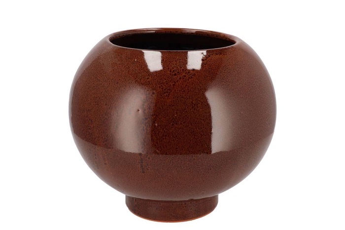 Annecy Brown Pot 25x25x21cm
