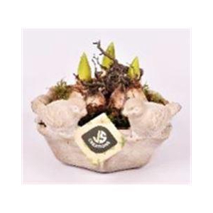 Cement vogelschaal 18cm