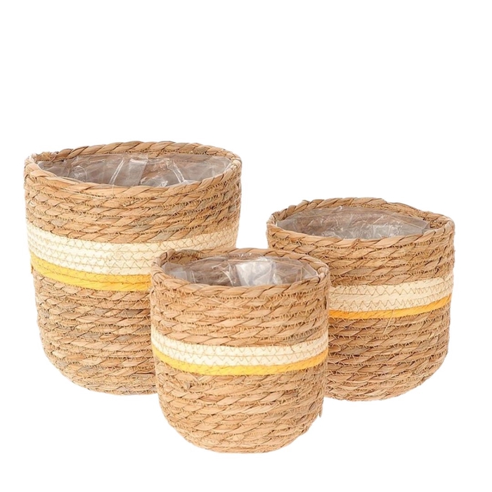 <h4>Basket sets Grove S/3 d20*20cm</h4>