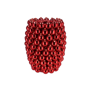 Christmasball Red Vase 30x30x39cm