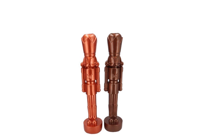 Nutcracker Copper Mix Ass 5x5x17cm Nm