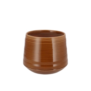 Micco Brown Pot 12x12x11cm