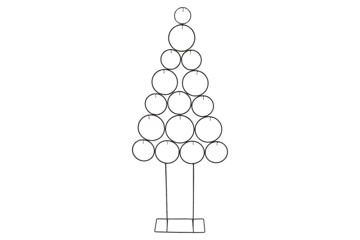 <h4>Metal Circle Tree 50x14x118cm Nm</h4>