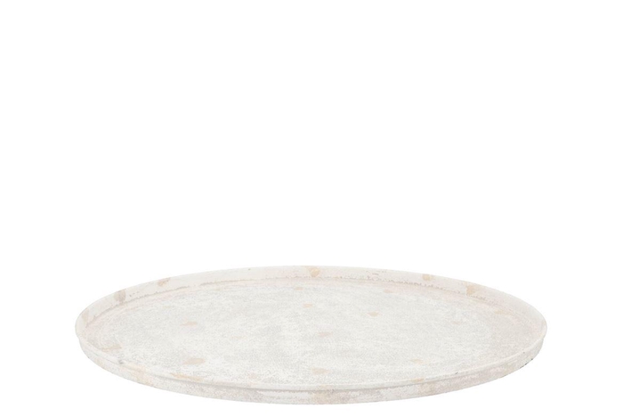 <h4>Coaster Kaya White Tray Metal 46x2cm</h4>