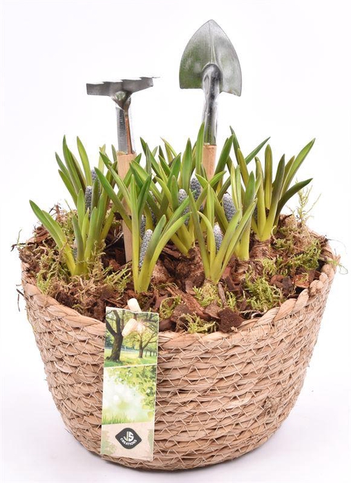 <h4>Touwmand naturel 18cm</h4>